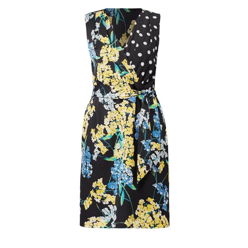 Slate & Willow Artsy Mixed Print Mini Dress Sz 6 NWOT!